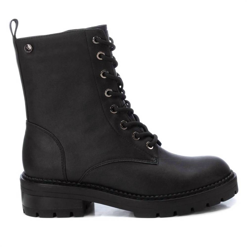 NEW XTI women's combat booties in black